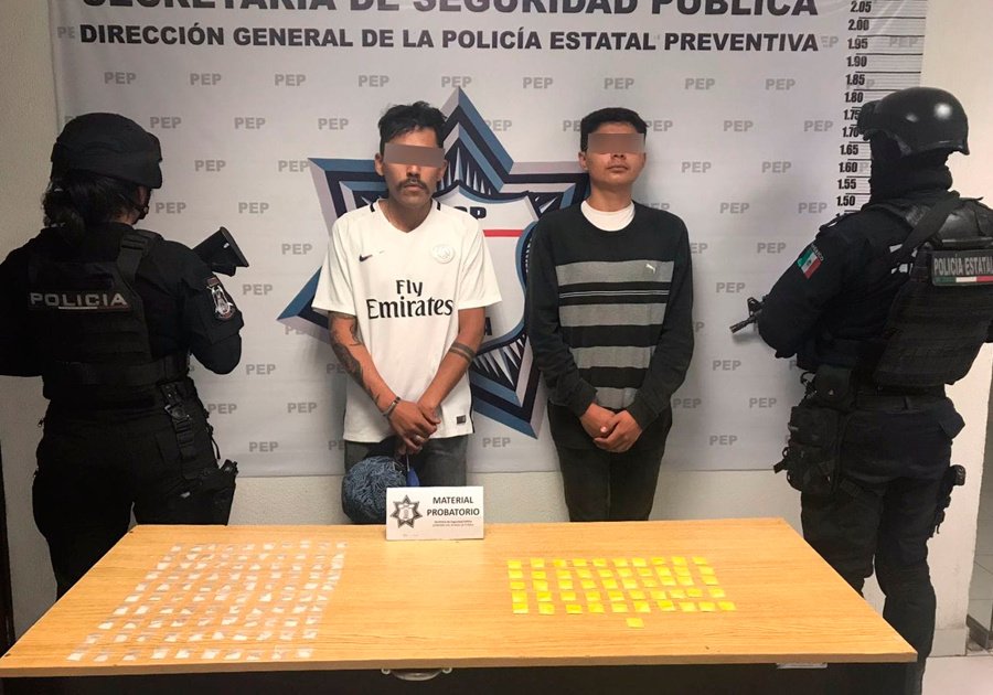 Caen dos narcomenudistas con Cristal
