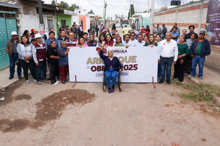 “En San Pedro Cholula, todas las juntas auxiliares serán beneficiadas con obra pública”: Tonantzin Fernández