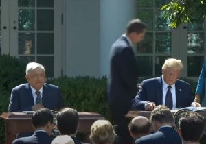 AMLO y Donald Trump