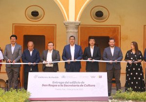 Rescata y conserva gobierno estatal patrimonio cultural: Sergio Salomón inaugura rehabilitación de “San Roque”