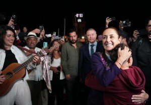 Claudia Sheinbaum realiza exitosa e hist&oacute;rica gira oficial en Barcelona, Espa&ntilde;a