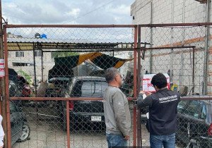 Clausuran 5 talleres mecánicos en Puebla capital y sancionan a otros 3