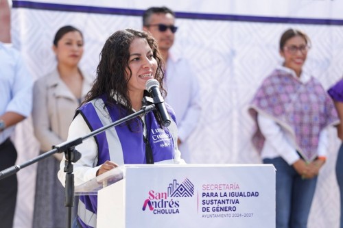 Suma Lupita Cuautle la octava Apropiaci&oacute;n Violeta para mantener espacios comunitarios seguros