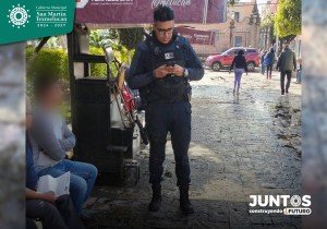 Acompañamiento policial evita fraude por venta de Vehículos en Texmelucan