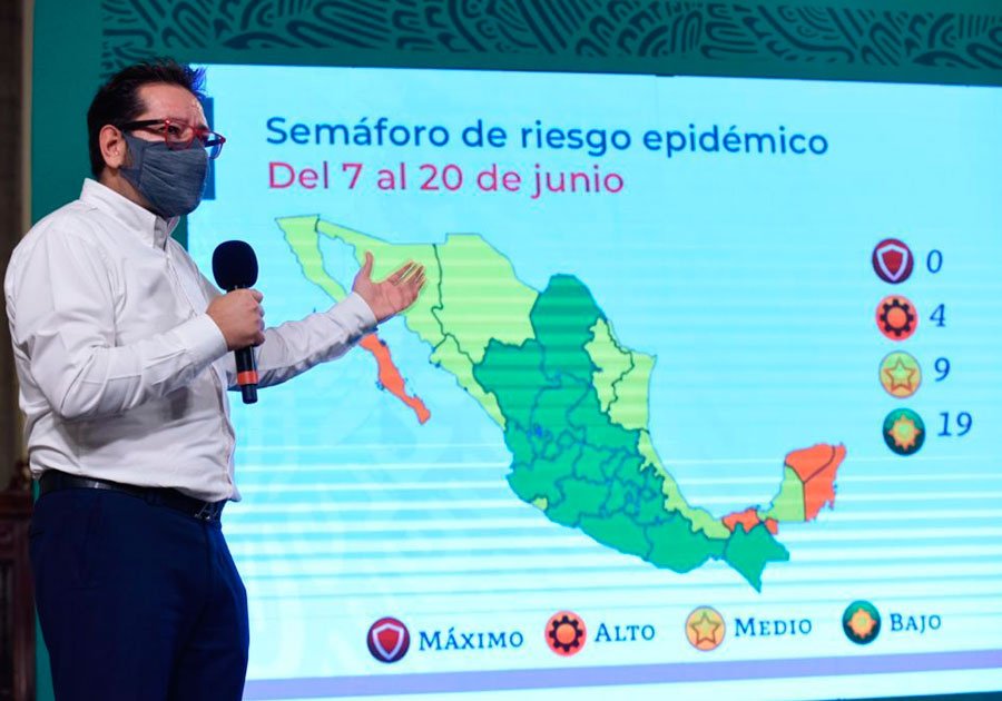 Puebla pasa a sem&aacute;foro verde Covid-19