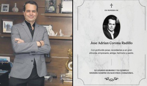 Secuestro y asesinato de Adri&aacute;n Corona enluta a Grupo Corona en Jalisco