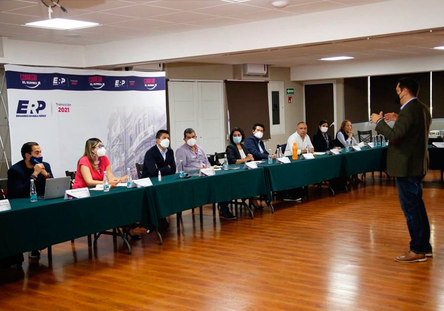 Continúan trabajos de planeación Rivera Pérez y regidores electos