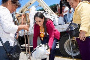 Trabaja Tonantzin Fern&aacute;ndez en coordinaci&oacute;n con el DIF Estatal en favor de los sectores m&aacute;s vulnerables