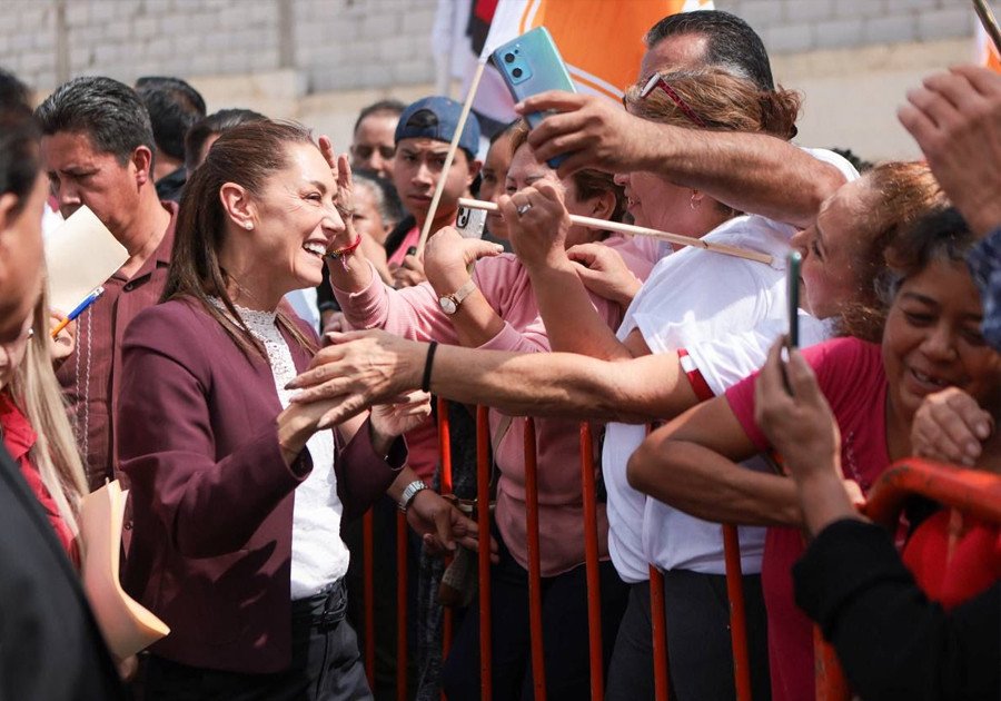 Desde Coahuila, Claudia Sheinbaum pide trabajar en equipo para la continuidad de la 4T