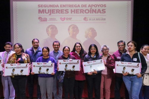 Realiza Tonantzin Fern&aacute;ndez la segunda entrega del programa &ldquo;Mujeres Hero&iacute;nas&rdquo;