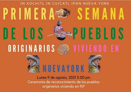 Comienza Primera Semana de Pueblos Originarios viviendo en NY