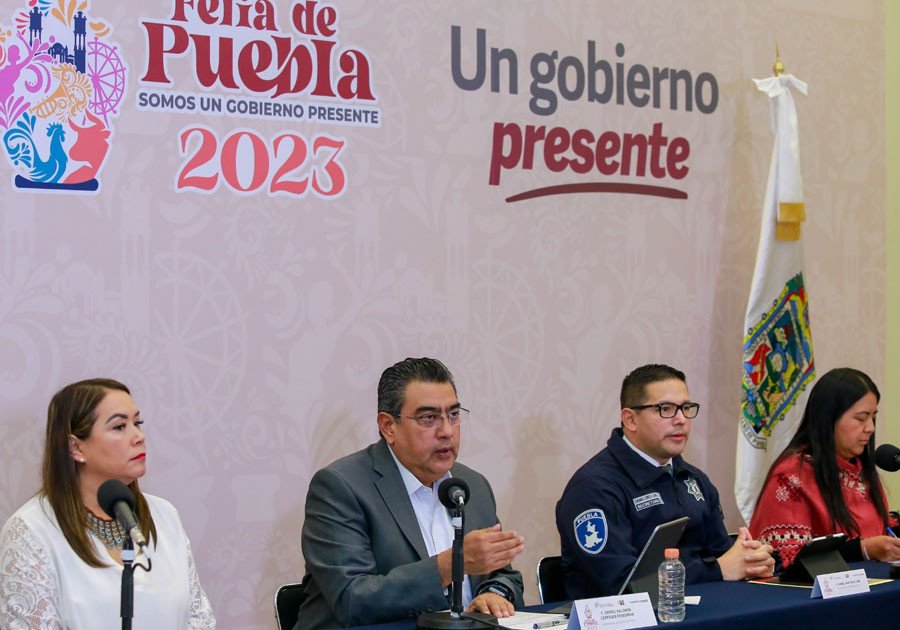 Refrendará Feria de Puebla orgullo de ser poblano: Sergio Salomón