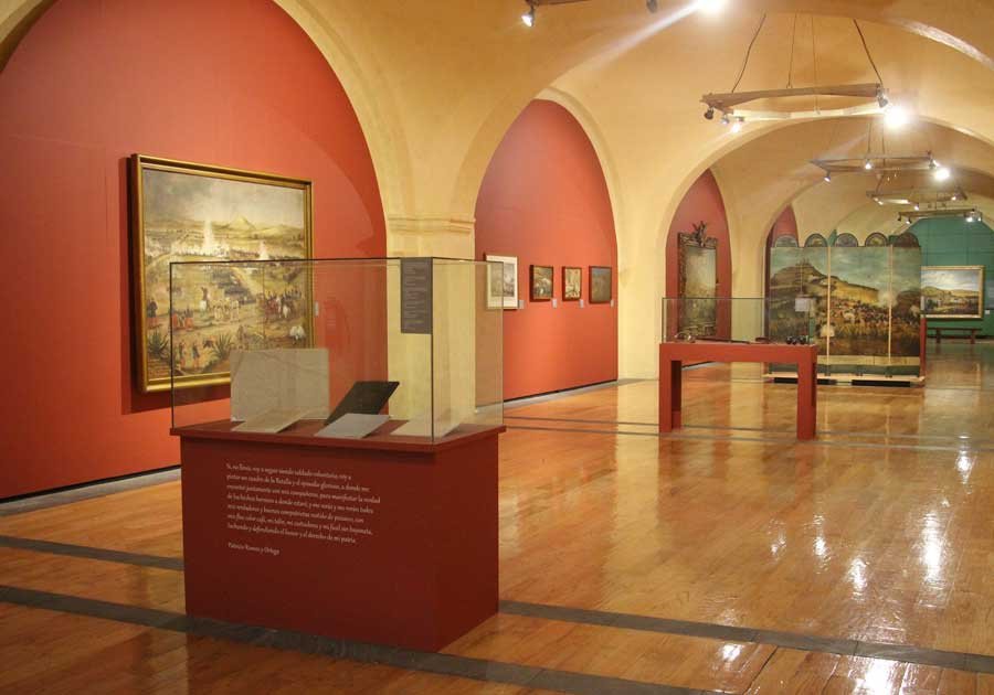 Exhibe Cultura obra del Museo Nacional Castillo de Chapultepec referente al 5 de Mayo