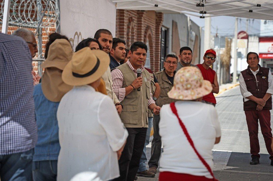 M&aacute;s infraestructura vial para familias de Cuautlancingo