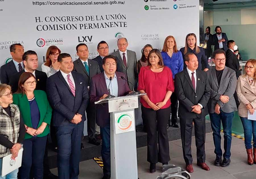 Legisladores de Morena, en favor de que se respete la decisi&oacute;n del pueblo en junio