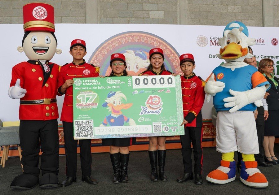 Gobierno de Hidalgo y Lotería Nacional resaltan en billete conmemorativo los 40 años de Cooperativa Pascual