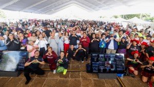 Por una vida saludable, Gobierno de Puebla organiza Primer Gran Zumbatón Estatal 2025