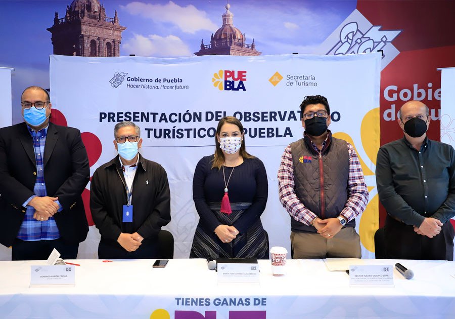 Presenta Marta Ornelas Observatorio Turístico del Estado de Puebla