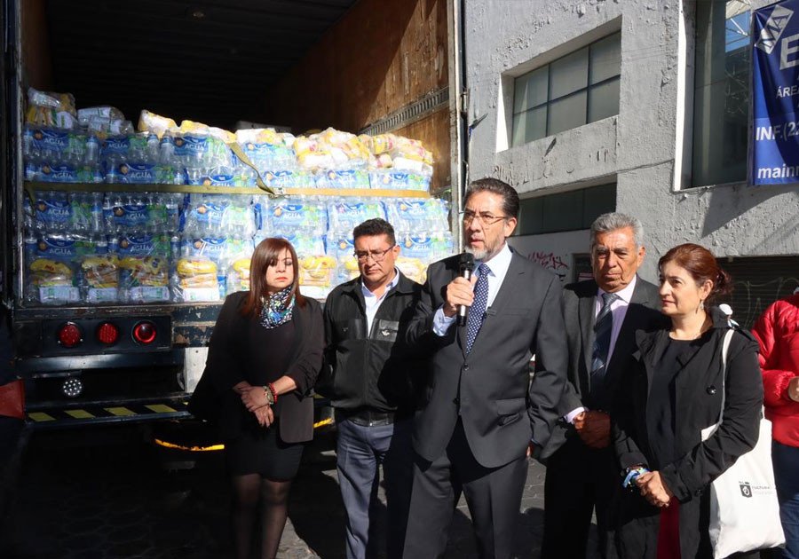 Las y los poblanos respaldan llamado de solidaridad de López Obrador para Guerrero