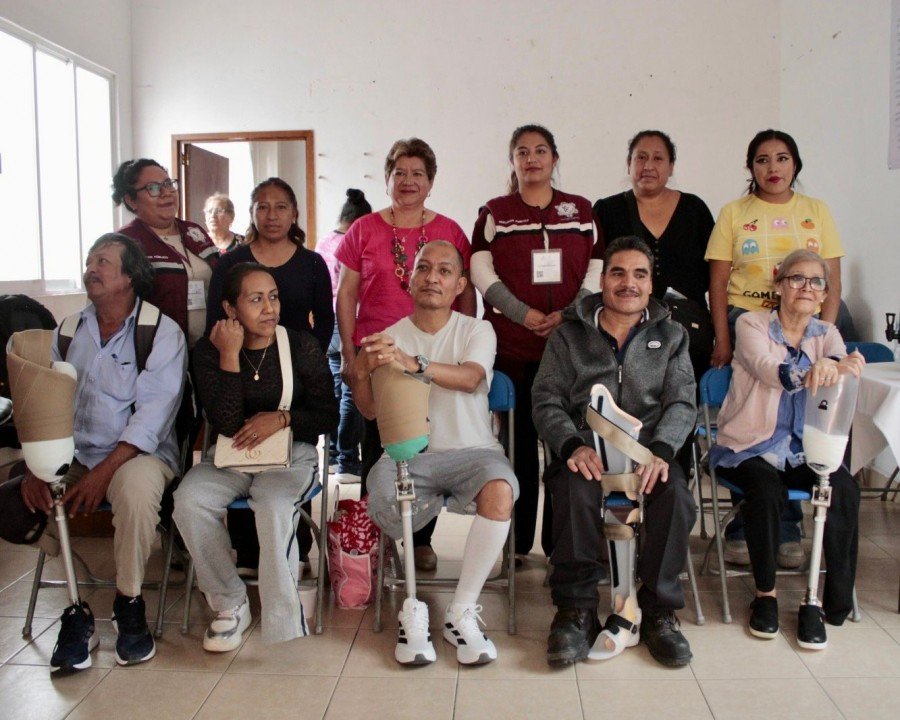 Con pr&oacute;tesis, SEDIF brinda movilidad y autonom&iacute;a a personas con discapacidad