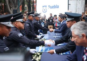 Toma protesta ERP a 108 nuevos policías municipales