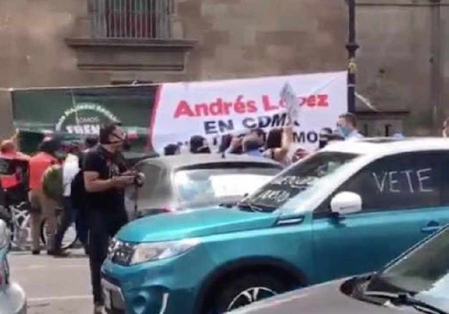 Manifestación en la CDMX