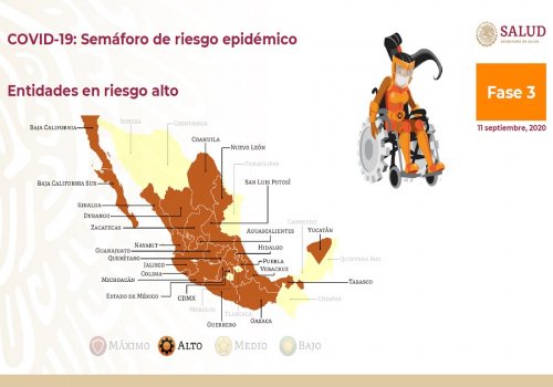 Por primera vez, ning&uacute;n estado del pa&iacute;s est&aacute; en Sem&aacute;foro Rojo