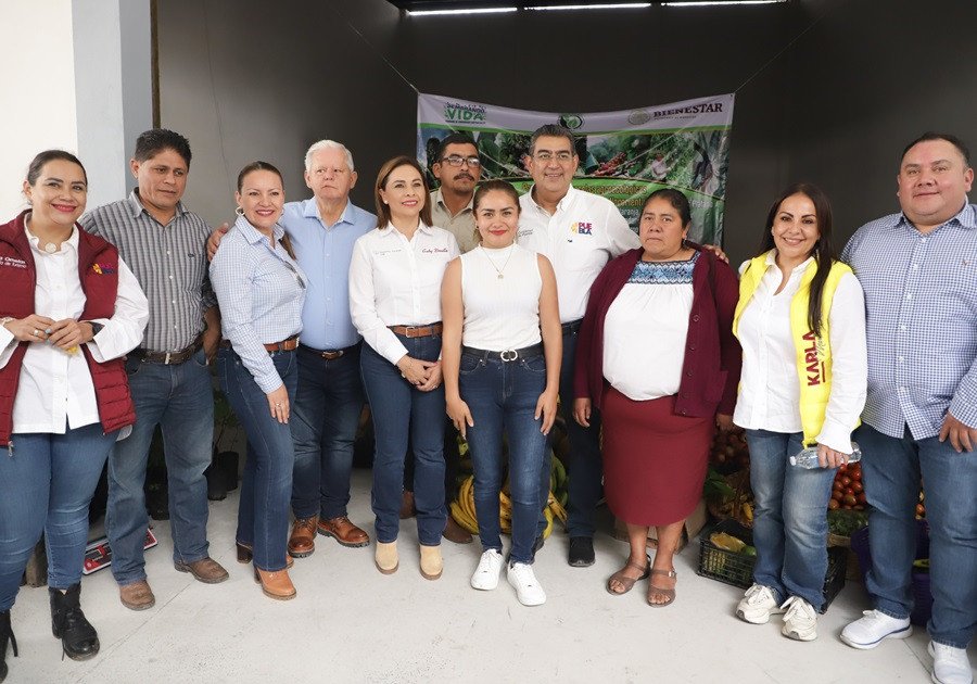 Sergio Salomón inaugura Central de Abasto para detonar economía en región nororiental