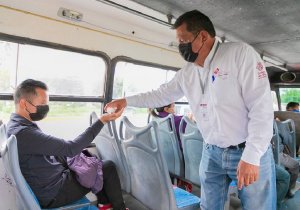 Refuerza SMT operativos de sana distancia 