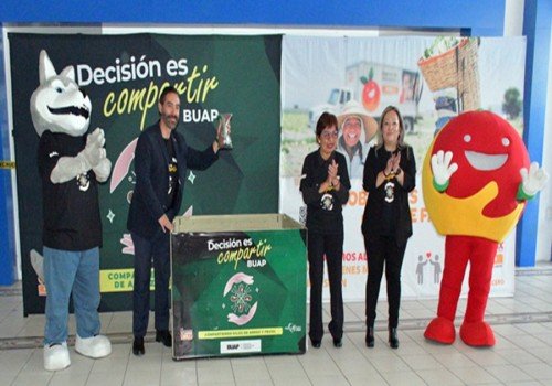 Signan convenio BUAP y Fundaci&oacute;n Banco de Alimentos C&aacute;ritas de Puebla