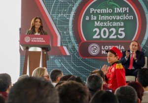 Premio IMPI Innovación Mexicana 2025 destacado en billete de Lotería Nacional