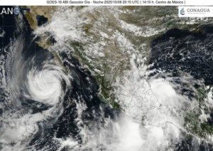 Lluvias extraordinarias en oriente, centro, sur y sureste de México