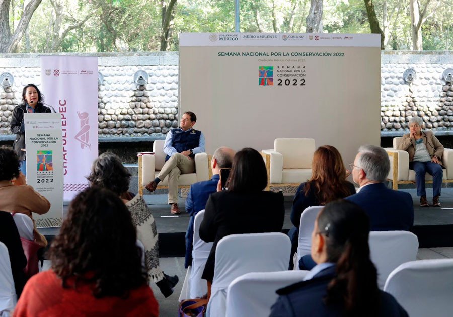 Inaugura Semarnat la Semana Nacional por la Conservaci&oacute;n en el Bosque de Chapultepec