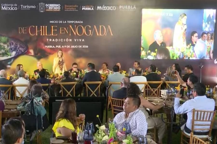 Arranca en Puebla la temporada 2026 de Chiles en Nogada