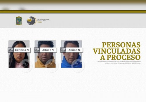 Vinculadas a proceso tres personas por secuestro agravado en Amozoc