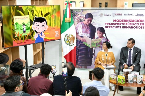 Impulsan gobierno estatal y Derechos Humanos "El Libro de Sof&iacute;a" para la ni&ntilde;ez ind&iacute;gena
