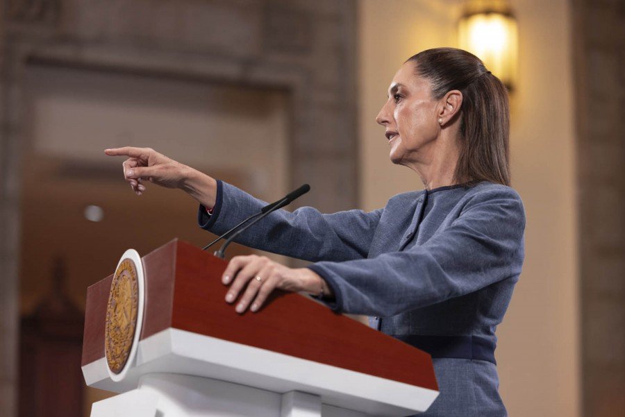 Sheinbaum niega haber alentado protestas en Los Ángeles y llama a la no violencia