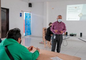 Operadores de transporte público Puebla 