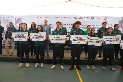 Campeonas y campeones poblanos por la gloria de la Olimpiada CONADE 2026