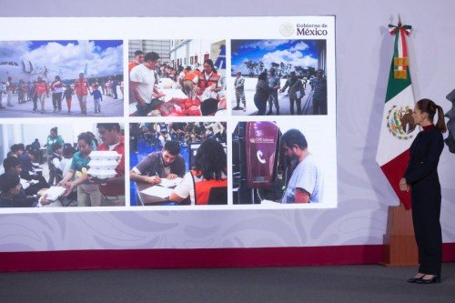 M&eacute;xico te abraza ha brindado m&aacute;s de un mill&oacute;n 567 mil servicios; "hay recursos suficientes para atender a los paisanos": Sheinbaum
