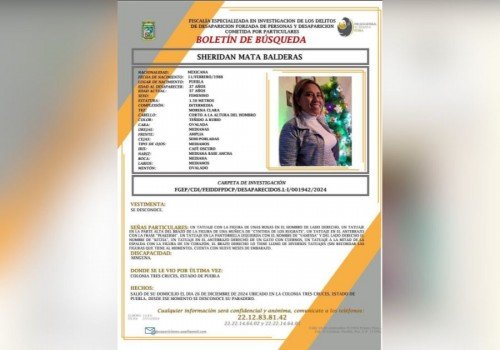 Activan protocolos de b&uacute;squeda para localizar a la activista Sheridan Mata