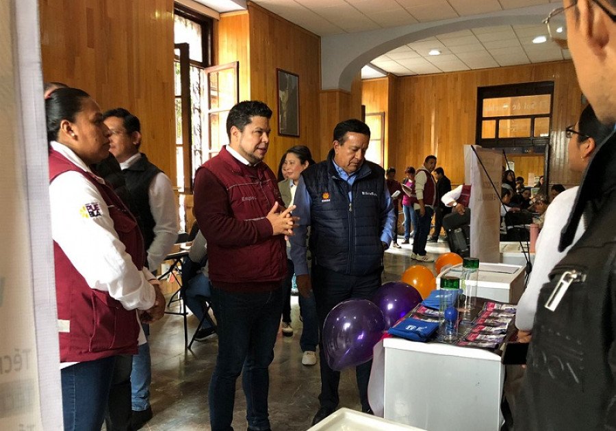 Promueve gobierno estatal oferta laboral en el Centro Hist&oacute;rico de Puebla