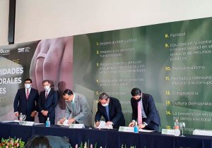 Piden cesar las hostilidades a autoridades electorales