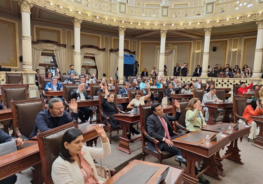Esta es la integración de los Grupos Legislativos en el Congreso del Estado