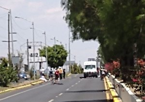 Conductor invade V&iacute;a Recreativa y mata a ciclista