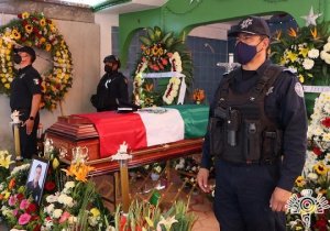 Realiza SSP homenaje a elementos caídos en cumplimiento de su deber