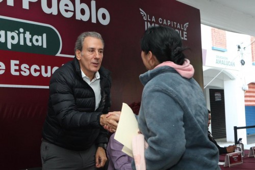 Encabeza Pepe Chedraui jornada &ldquo;D&iacute;a del Pueblo&rdquo; en Amalucan