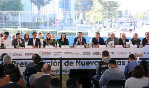 Volaris reconoce potencial económico y turístico de Puebla; abre 12 vuelos a bajo costo desde aeropuerto hermanos serdán