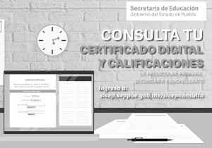 Egresados podrán imprimir certificados de conclusión de estudios
