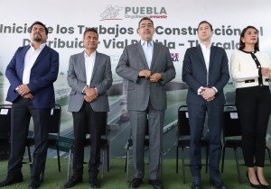 Cumple gobierno de Sergio Salomón con mejorar movilidad en zona metropolitana